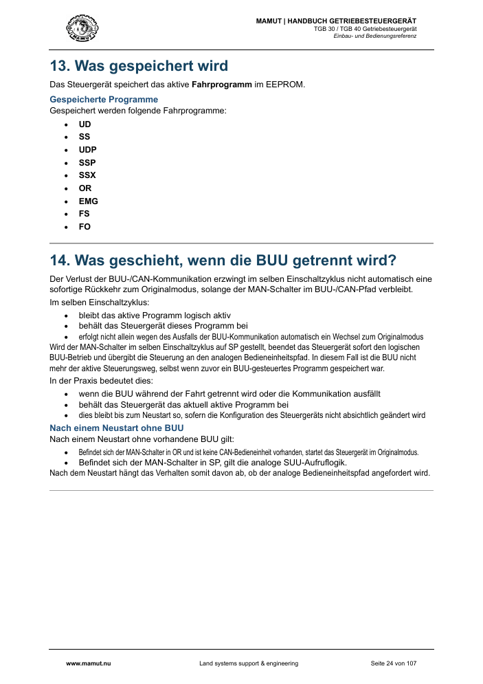 MAMUT TGB Anleitung page 24