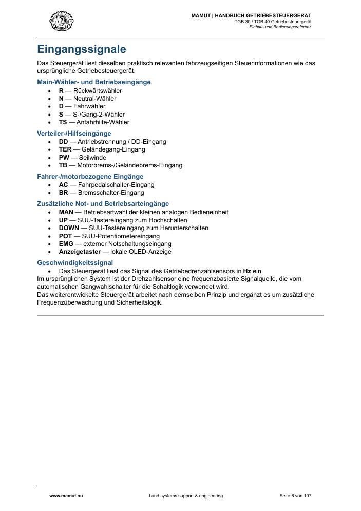 MAMUT TGB Anleitung page 6