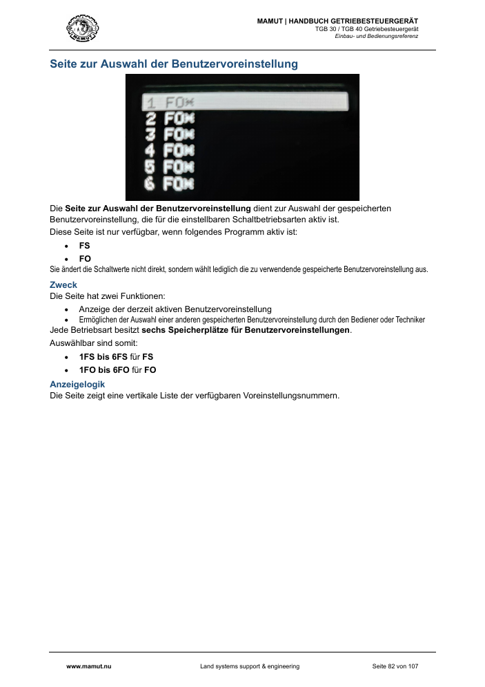 MAMUT TGB Anleitung page 82
