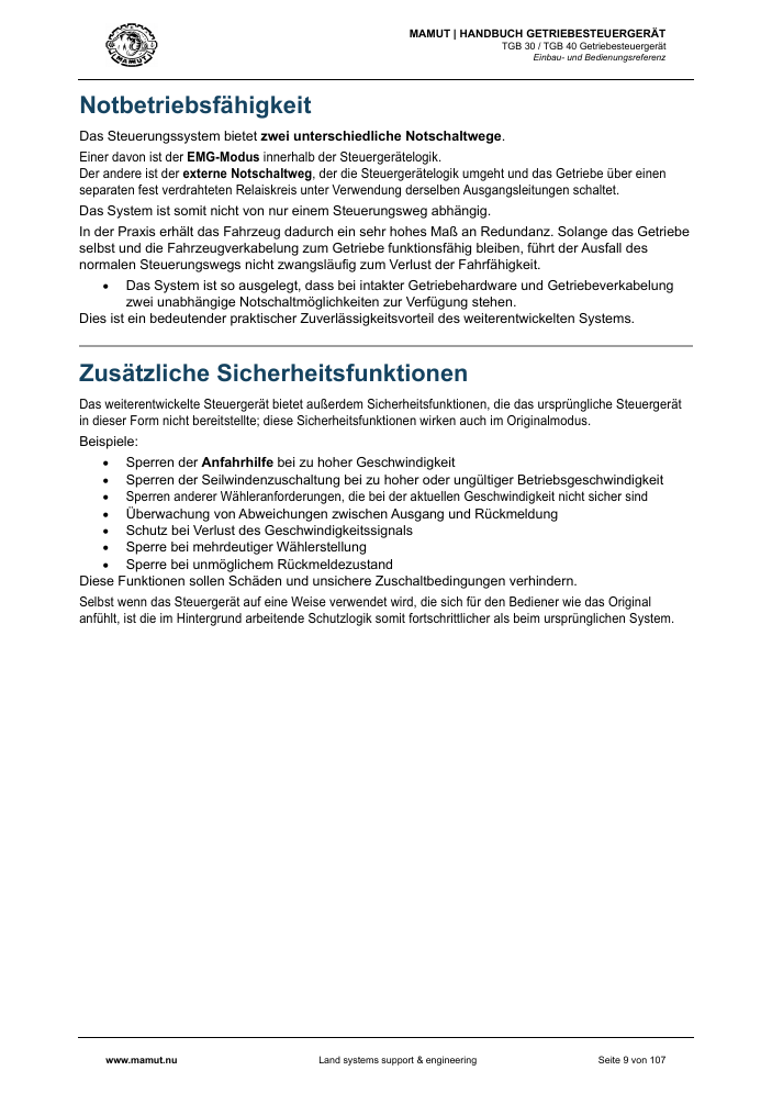 MAMUT TGB Anleitung page 9