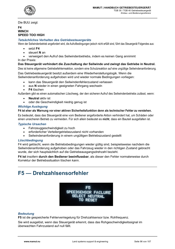 MAMUT TGB Anleitung page 96