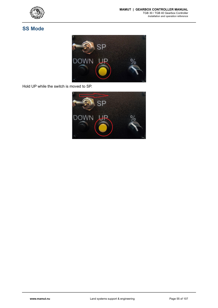MAMUT TGB Manual page 55