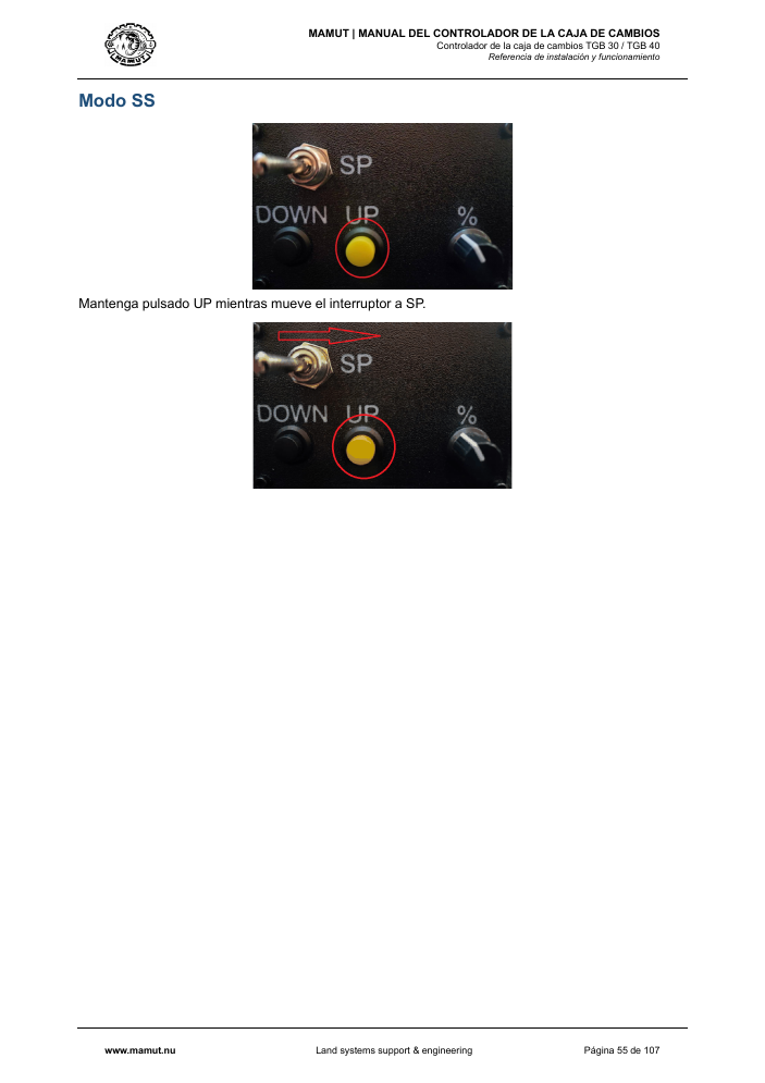 MAMUT TGB Manual page 55