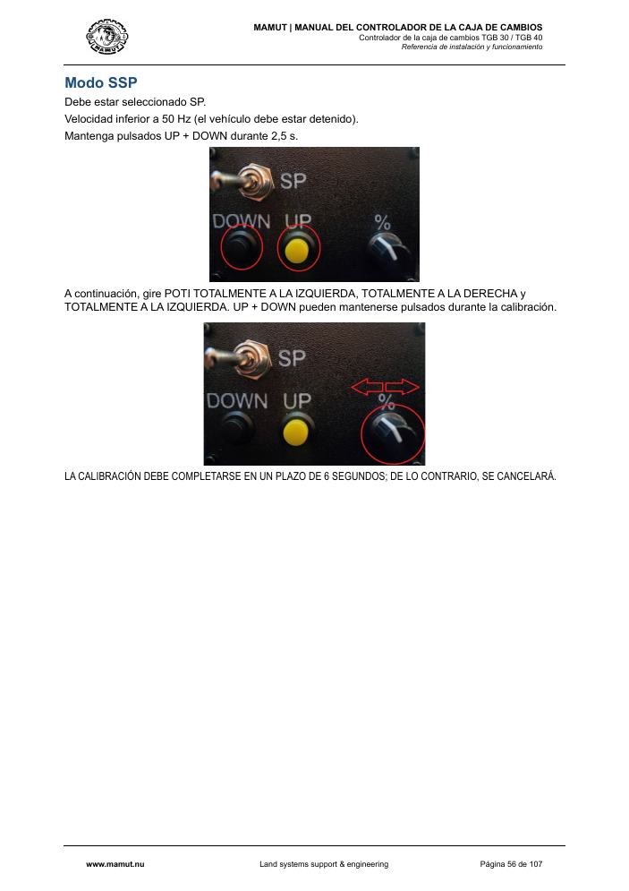 MAMUT TGB Manual page 56