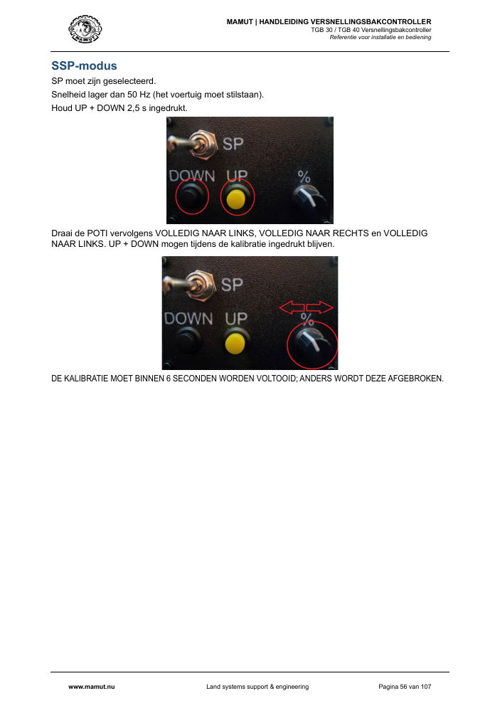 MAMUT TGB Manual page 56