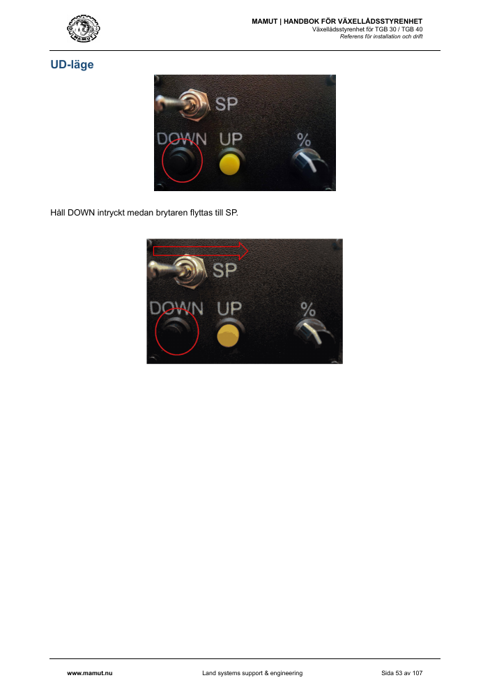 MAMUT TGB Manual page 53