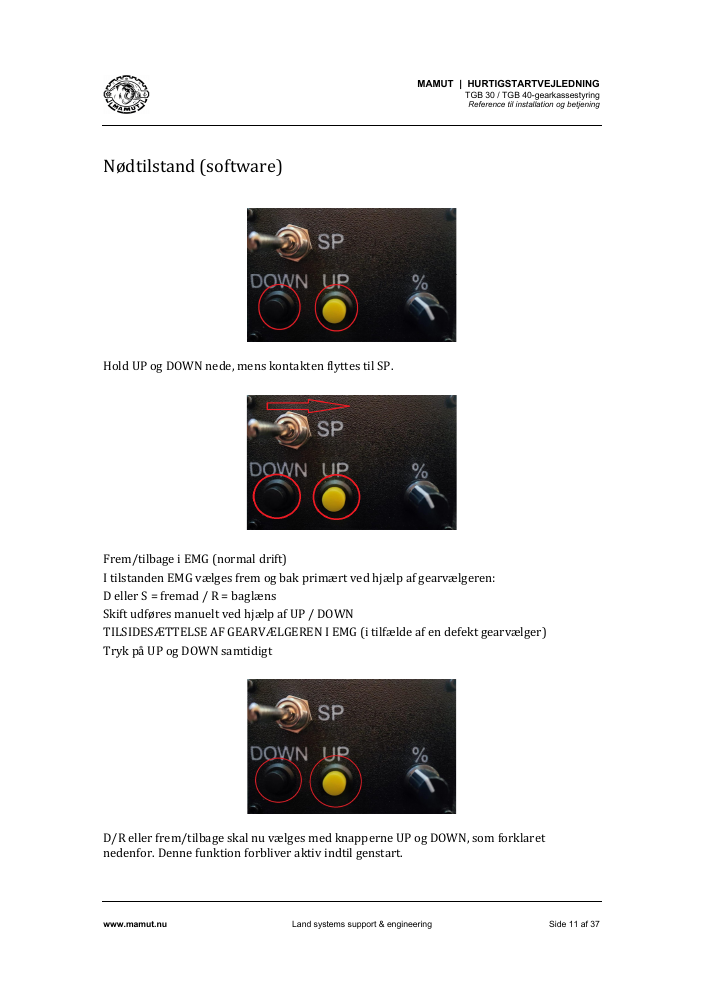 TGB Quick Start Guide page 11