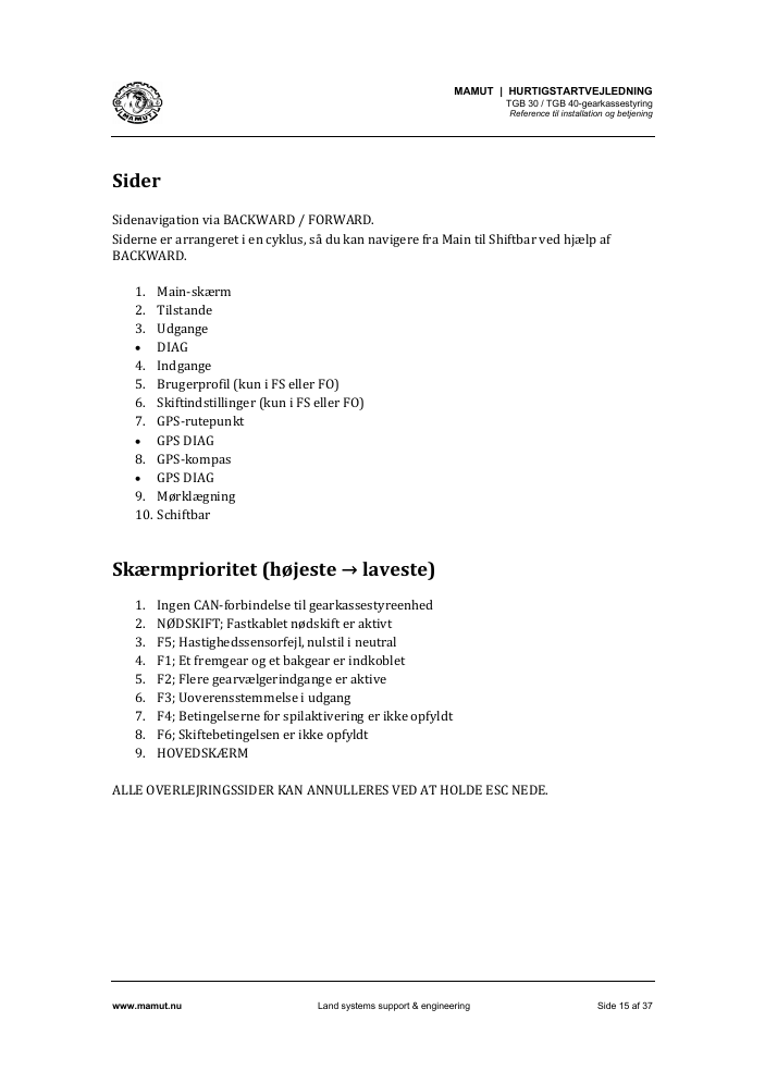 TGB Quick Start Guide page 15