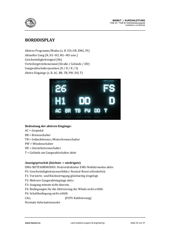 TGB Schnellstart-Anleitung page 34