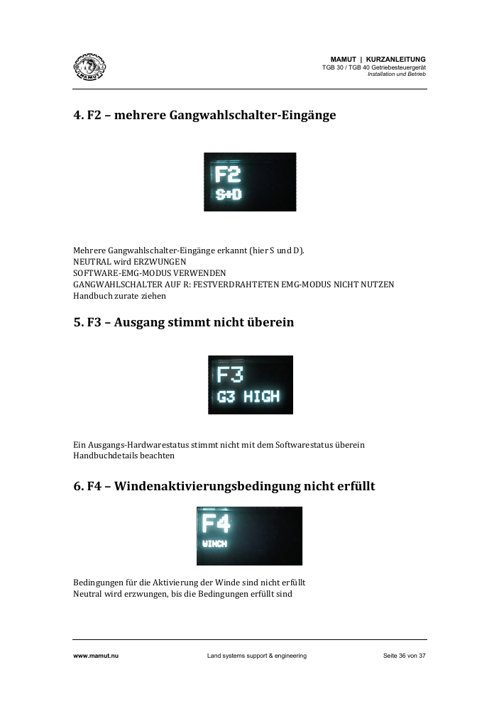 TGB Schnellstart-Anleitung page 36