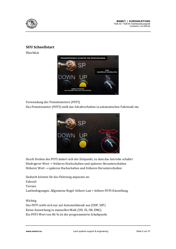 TGB Schnellstart-Anleitung page 6