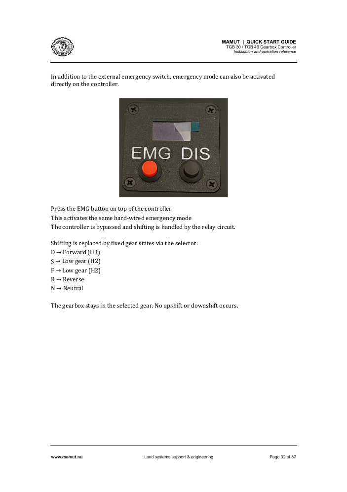 TGB Quick Start Guide page 32