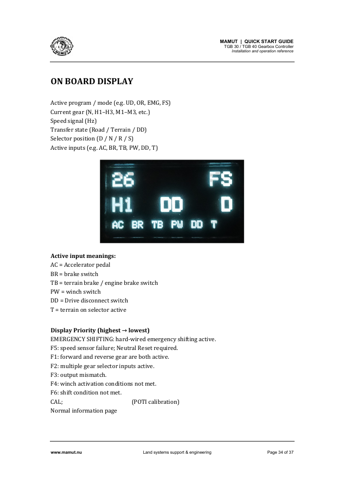 TGB Quick Start Guide page 34
