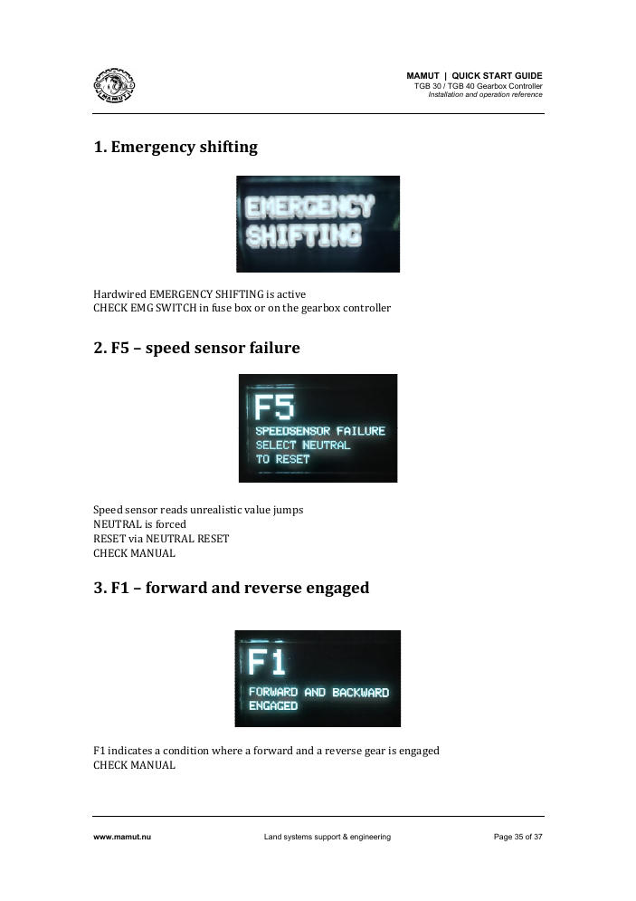 TGB Quick Start Guide page 35