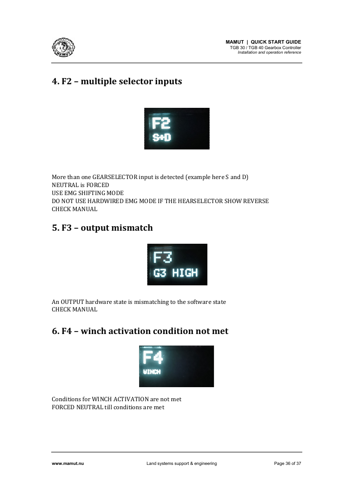 TGB Quick Start Guide page 36