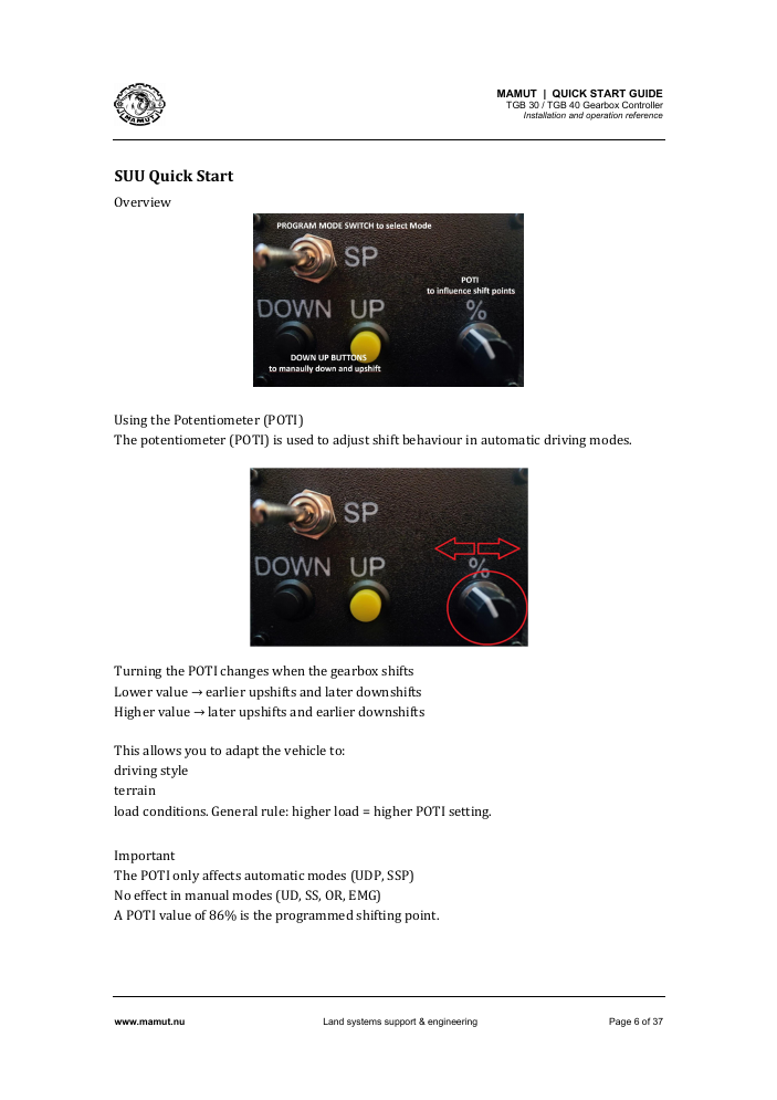 TGB Quick Start Guide page 6