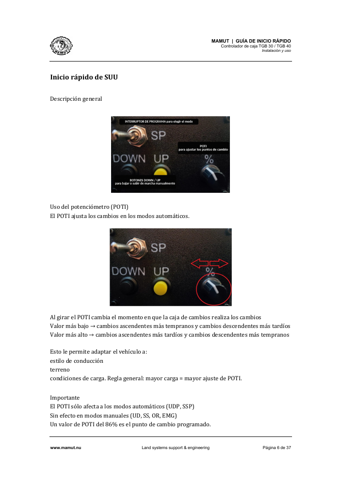 TGB Quick Start Guide page 6