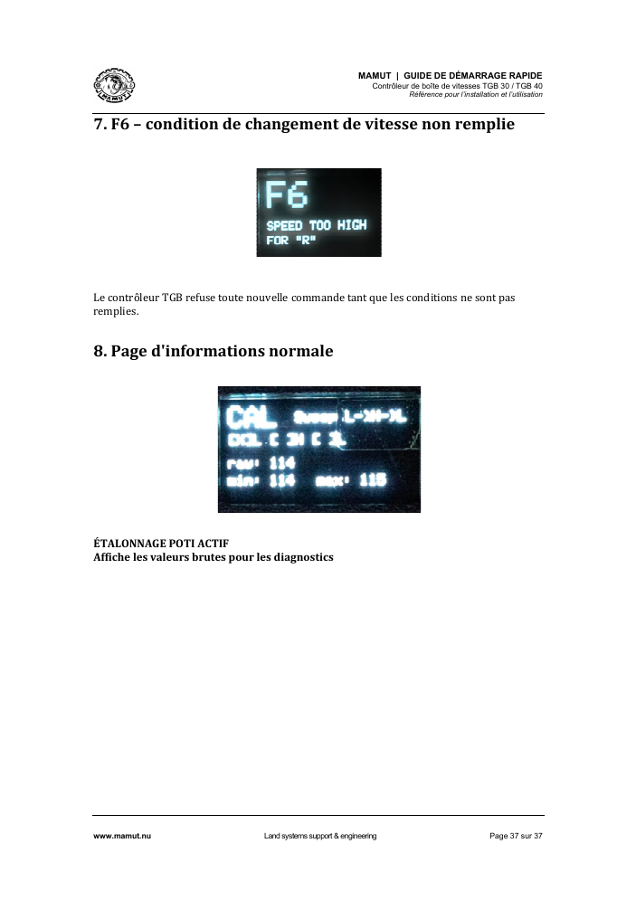 TGB Quick Start Guide page 37