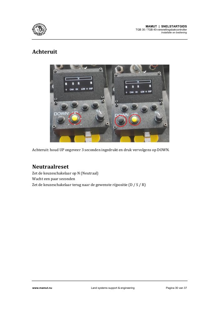 TGB Quick Start Guide page 30