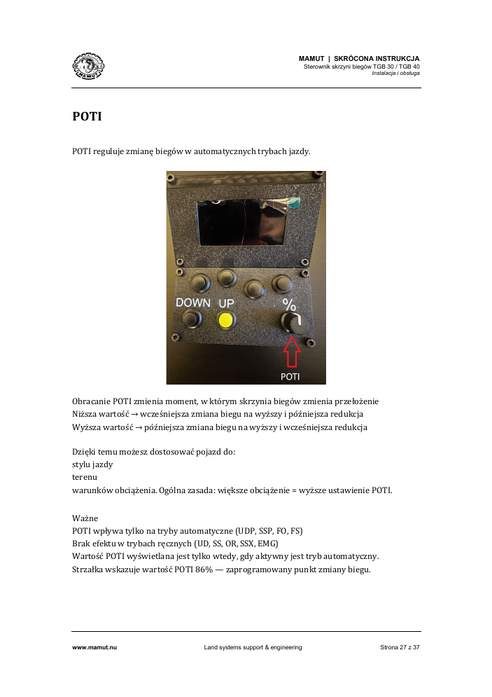 TGB Quick Start Guide page 27
