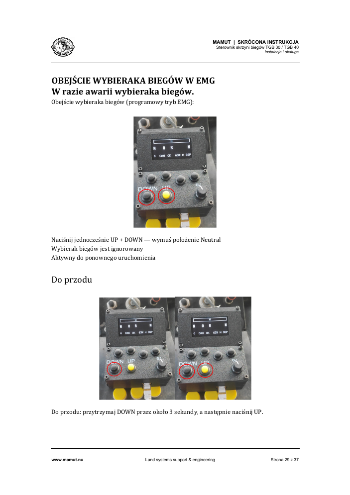 TGB Quick Start Guide page 29