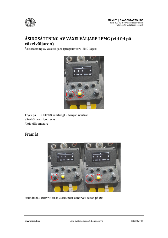 TGB Quick Start Guide page 29